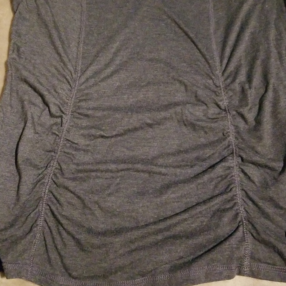 5/$20 MARIKA GRAY SHORT SLEEVE TEE - Picture 2 of 5